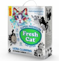 Наполнитель комкующийся  Fresh Cat «Activated carbon»